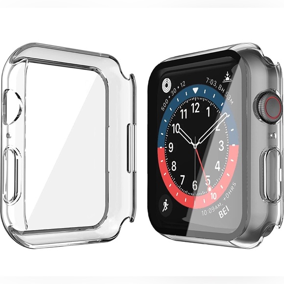 Apple Watch screen protector. Compatible w SE 2 (2024), SE, 6, 5, 4. 40mm. Clear - Picture 1 of 12